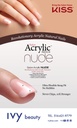 KISS ACRYLIC NUDE NAIL BANNER