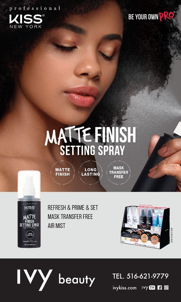KNP SETTING SPRAY MATTE FINISH SET