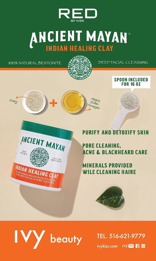 ANCIENT MAYAN HEALING CLAY BANNER