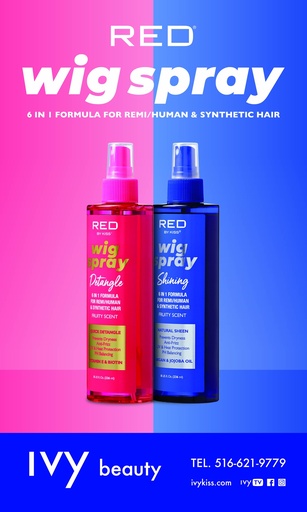 [ZRED016] WIG SPRAY BANNER