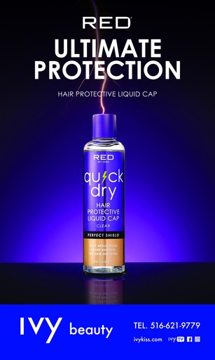 [ZRED018] QD HAIR PROTECTIVE LIQUID CAP BANNER