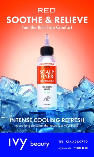 [ZRED026] SCALPFIXER SCALP TREATMENT RELIEF BANNER