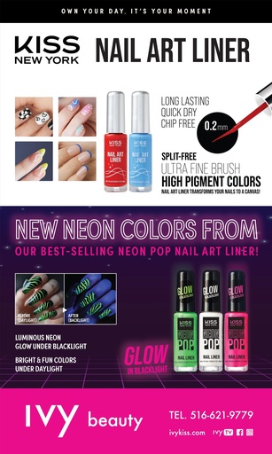 [ZKNP22] KNY NAIL ART LINER BANNER