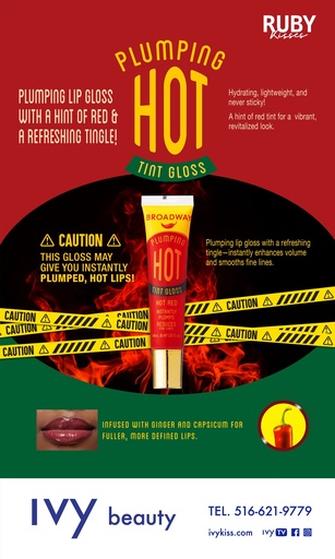 [ZRK50] RK BWY LIP GLOSS DBX PLUMPING HOT BANNER