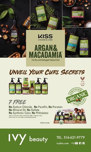 [ZKC01] KC ARGAN MACADAMIA HAIR CARE BANNER