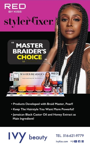 [ZRED02] STYLER FIXER BRAID & LOC BANNER