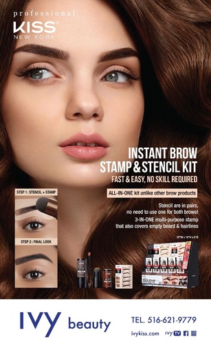 [ZKNP09] KNP BROW STAMP & STENCIL BANNER