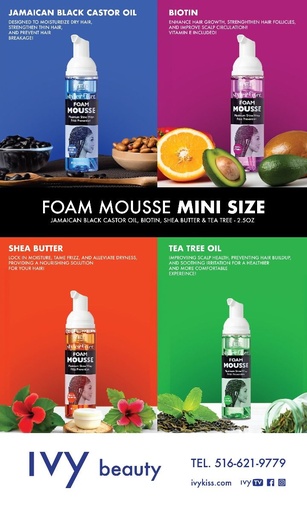 [ZRED13] STYLER FIXER FOAM MOUSSE (SFM)
