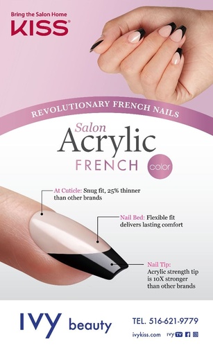 [ZNA29] KS SALON ACRYLIC FRENCH COLOR BANNER