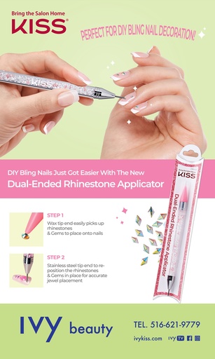 [ZNA34] KS DUAL-ENDED RHINESTONE TOOL BANNER